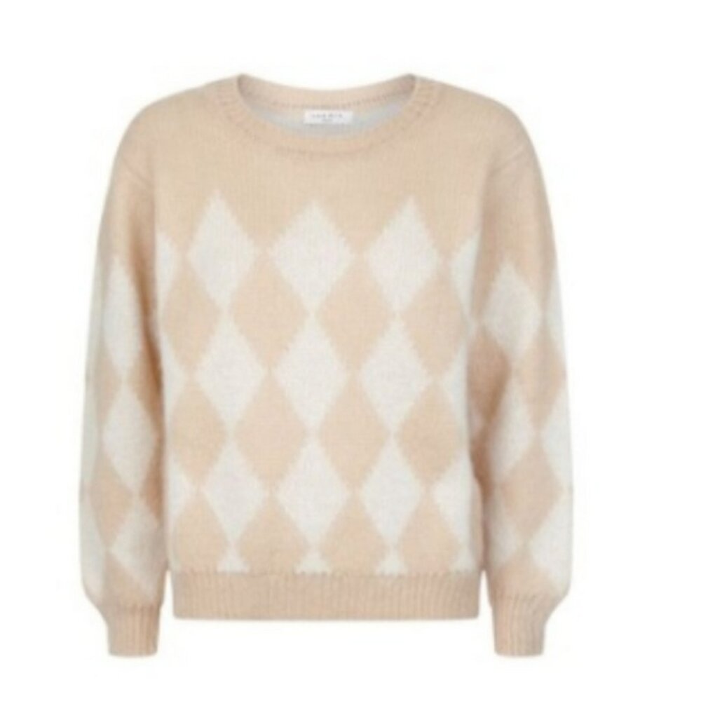 Sandro clark diamond sweater (oversize fit)